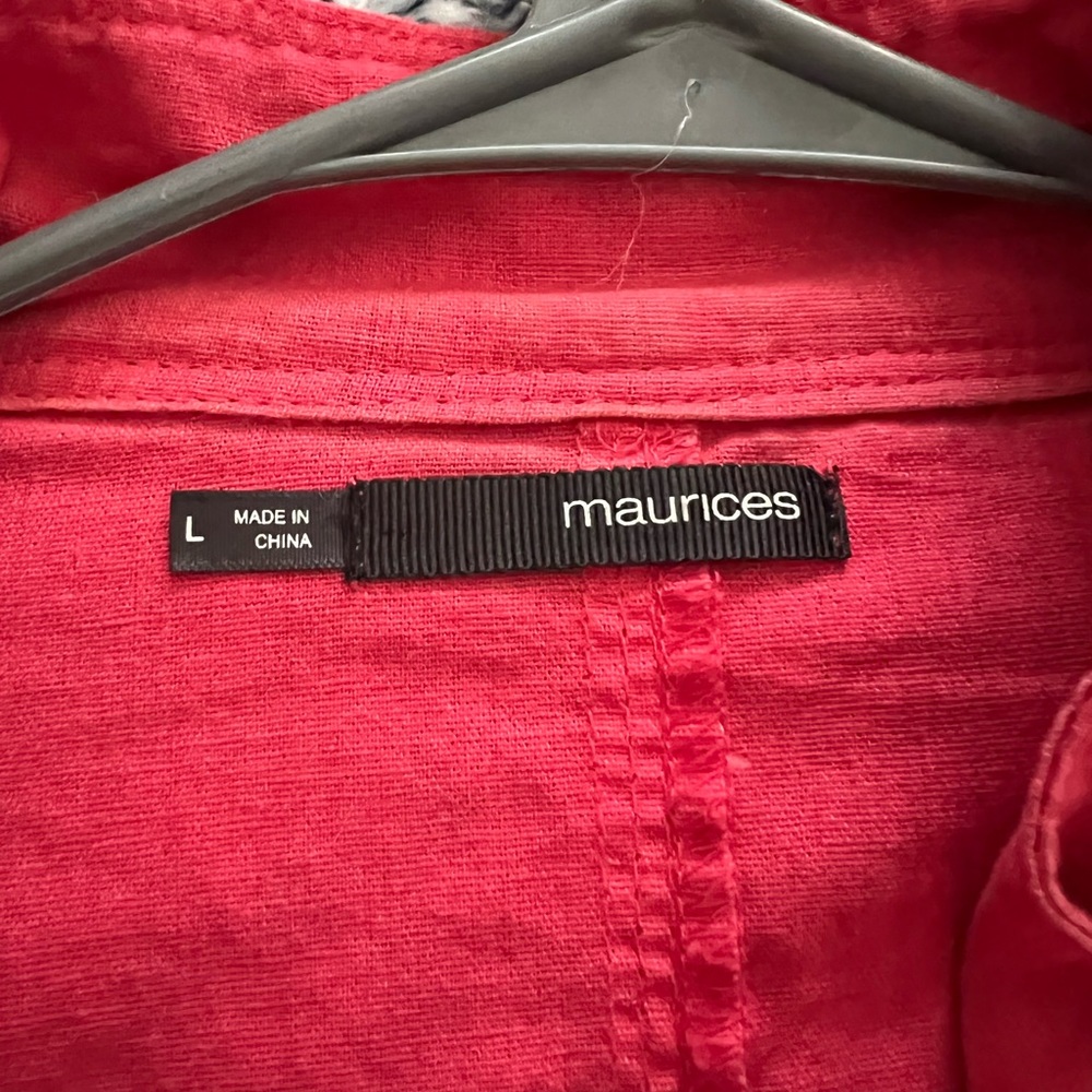 Lightweight Red Jacket - Picture 2 of 4